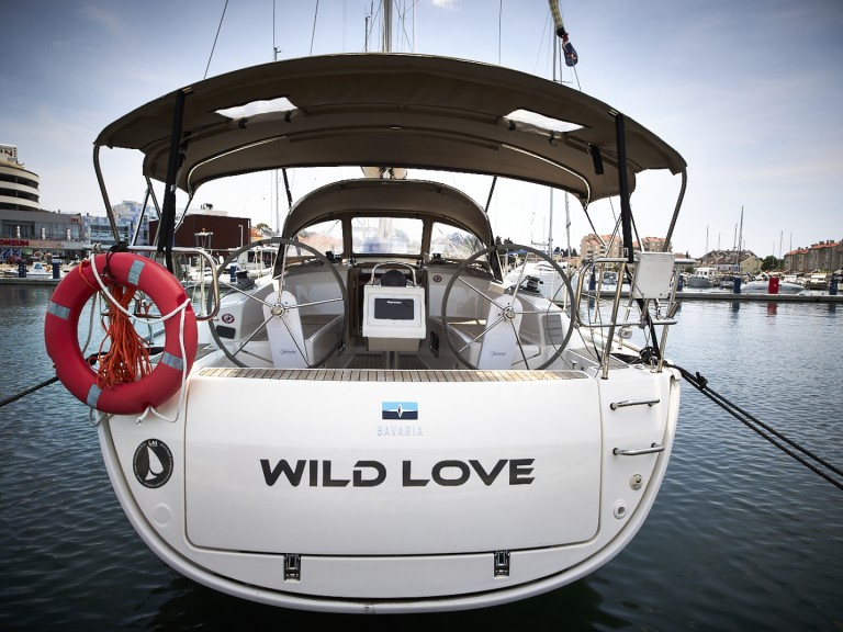 Bavaria Cruiser 34 charter bareboat or captained in  Biograd na Moru