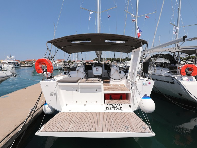 Sailboat rental with or without captain Dufour Zadar