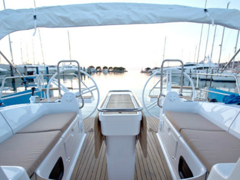 Elan Impression 45 charter bareboat or skippered in  Mandalina Marina