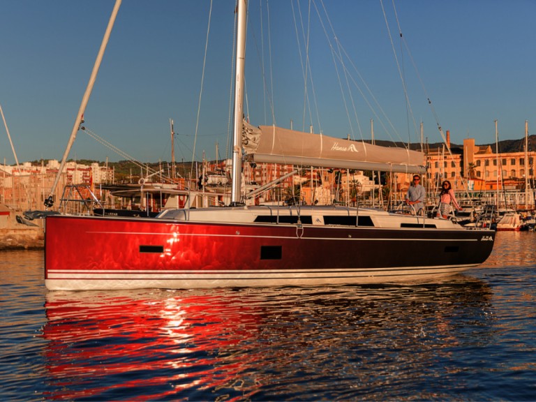 Hanse Hanse 388 charter bareboat or skippered in  Biograd na Moru