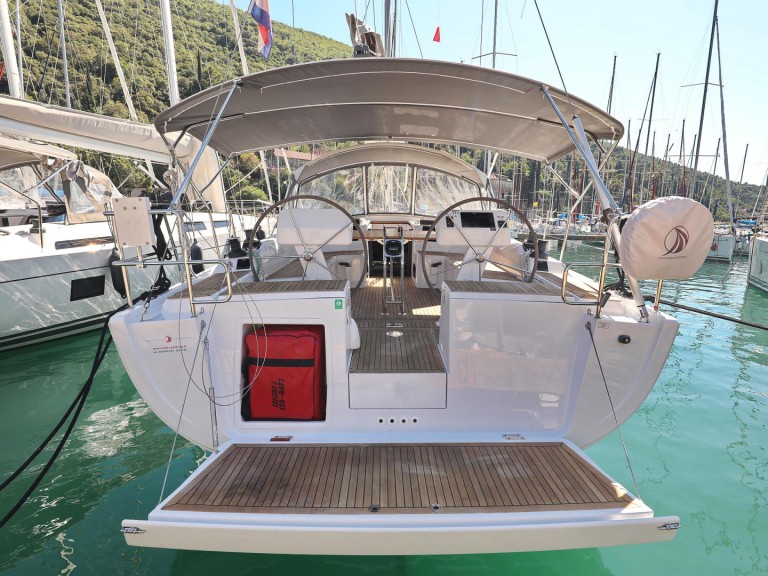 Hanse Hanse 458 charter bareboat or skippered in  Biograd na Moru