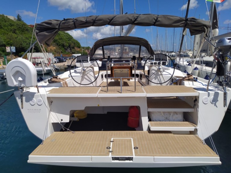 Sailboat rental with or without captain Dufour Olbia