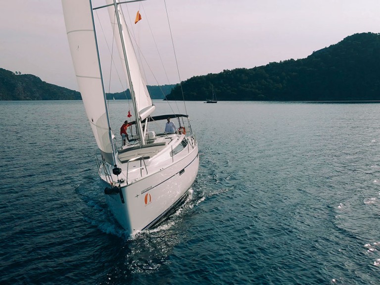 Bavaria Cruiser 46 charter bareboat or captained in  Fethiye