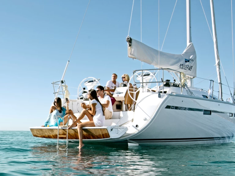 Sailboat rental with or without captain Bavaria Praslin Island