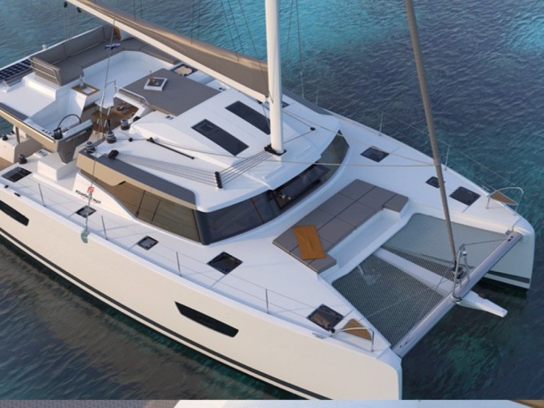 Bareboat Rental Catamaran Fountaine Pajot with a boat licence