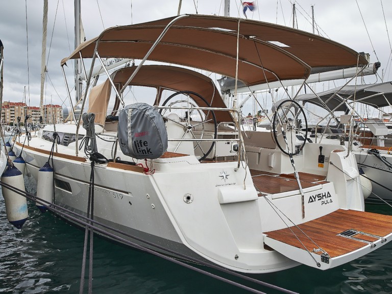 Sailboat rental with or without skipper Jeanneau Biograd na Moru