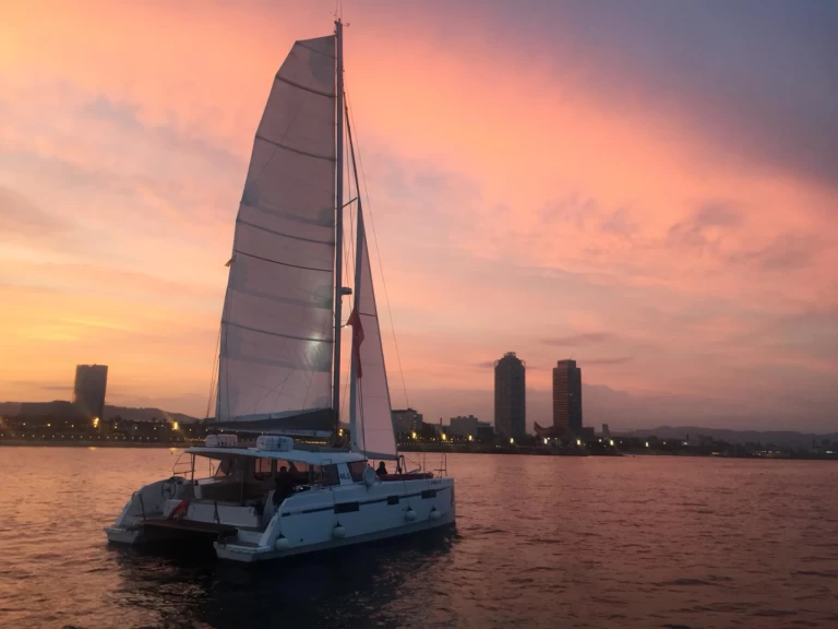 Catamaran for rent Barcelona at the best price
