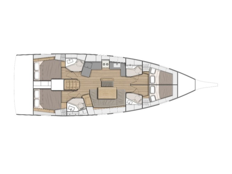 Yacht charter Furnari cheap Oceanis 46.1