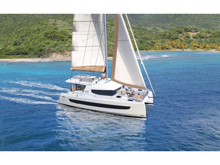 Bareboat Rental Catamaran Bali with a boat licence