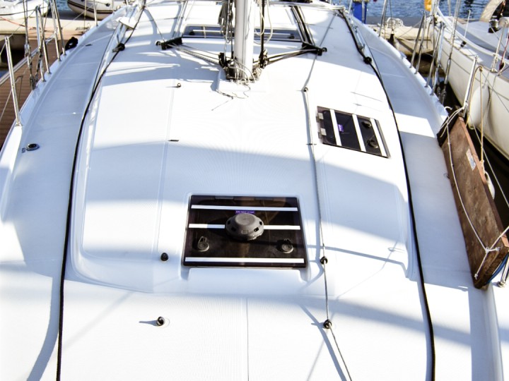 Jeanneau Sun Odyssey 410 charter bareboat or captained in  Kavála