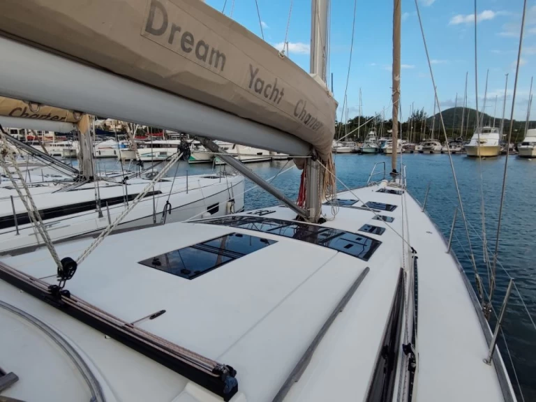 Dufour Dufour 520 Grand Large charter bareboat or captained in  Le Marin