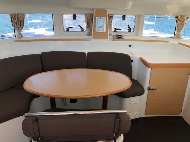 Lagoon Lagoon 380 S2 charter bareboat or captained in  Gouvia