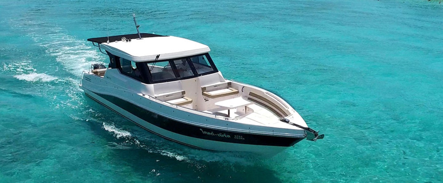 Rent a Motorboat Silvercraft 36 in Phuket (City) (SILVER