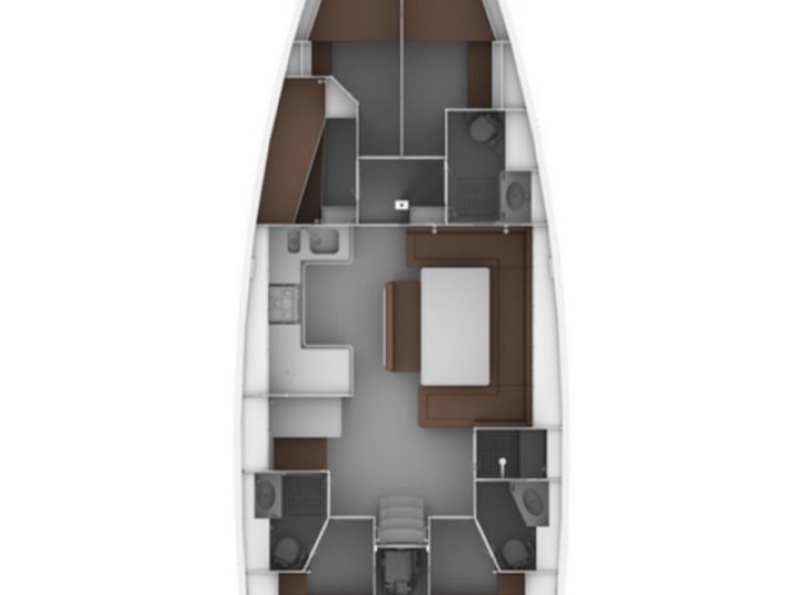 Yacht charter Punat cheap Cruiser 51