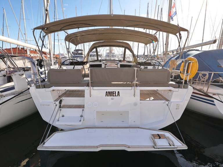 Sailboat rental with or without captain Dufour Tribunj