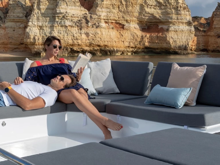 Bareboat Rental Catamaran Fountaine Pajot with a boat licence