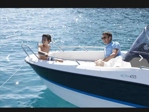 Rent a Quicksilver Activ 455 Open Alcúdia