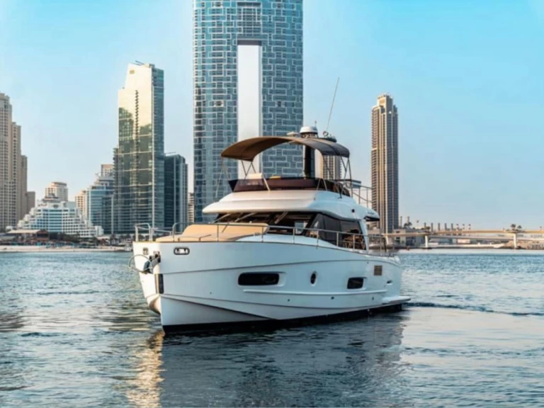 Azimut Azimut 46 Fly charter bareboat or captained in  Dubai Marina