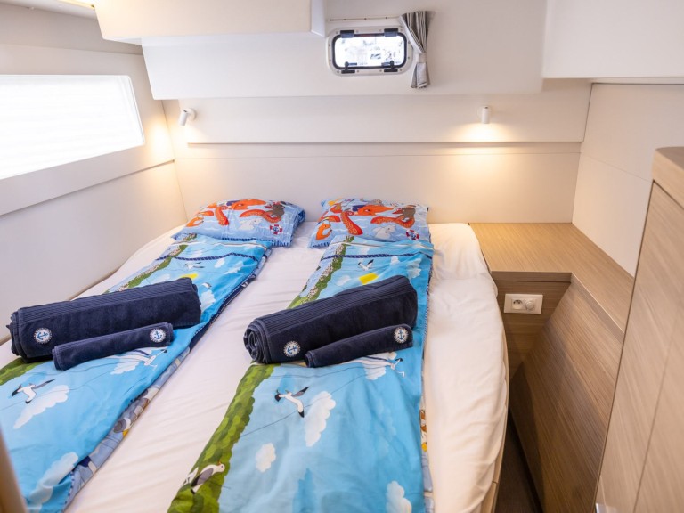 Bareboat Rental Catamaran Lagoon with a boat licence