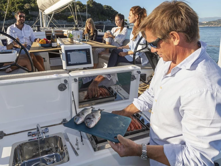 Sailboat rental in Alimos - Dufour Dufour 430 Grand Large