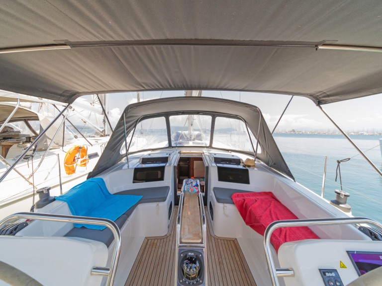 Hanse Hanse 458 charter bareboat or captained in  Lefkáda