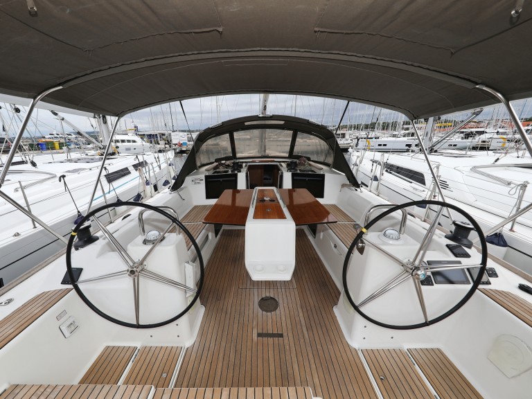 Dufour Dufour 460 Grand Large charter bareboat or captained in  Biograd na Moru
