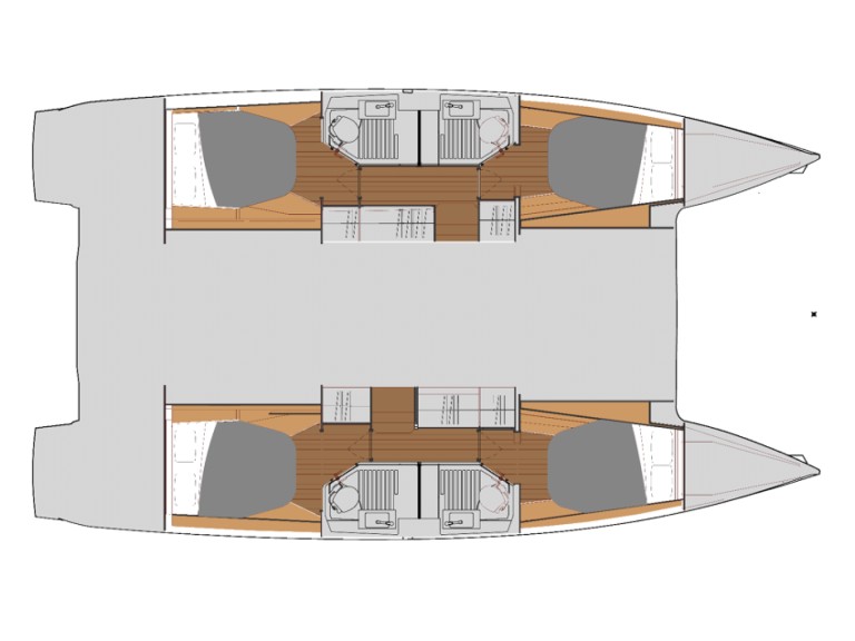Fountaine Pajot Astrea 42 in Le Marin on SamBoat
