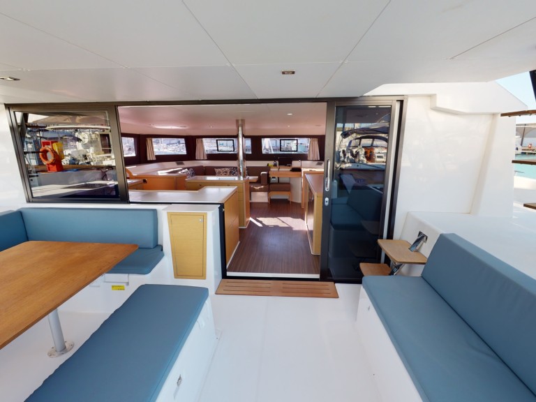 Rent a Dufour Dufour Catamarans 48 Sail Lega Navale Italiana Sezione di Olbia