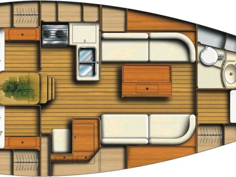 Yacht charter La Rochelle cheap Dufour 34