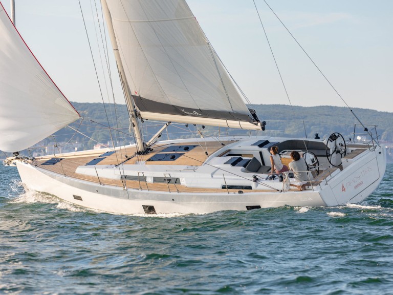 Hanse Hanse 458 charter bareboat or captained in  Lefkáda