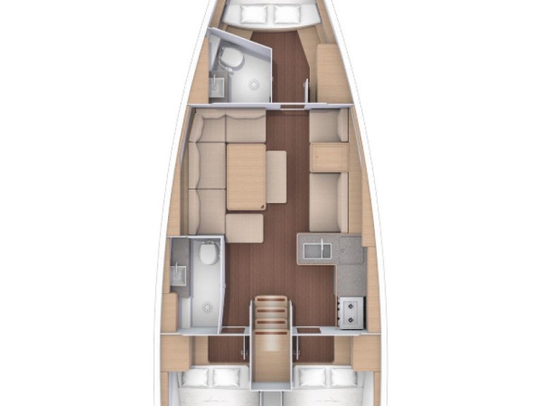Sailboat rental in Furnari - Dufour Dufour 412 Grand Large