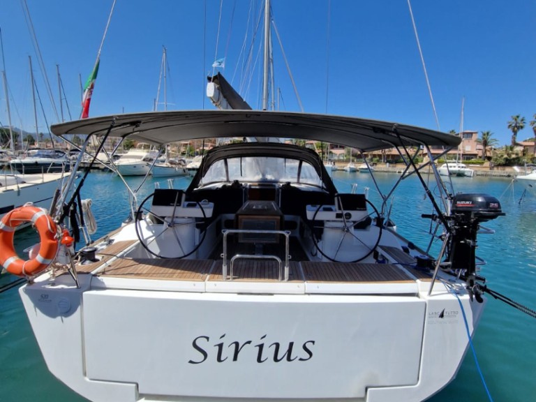 Dufour Dufour 520 Grand Large charter bareboat or captained in  Furnari