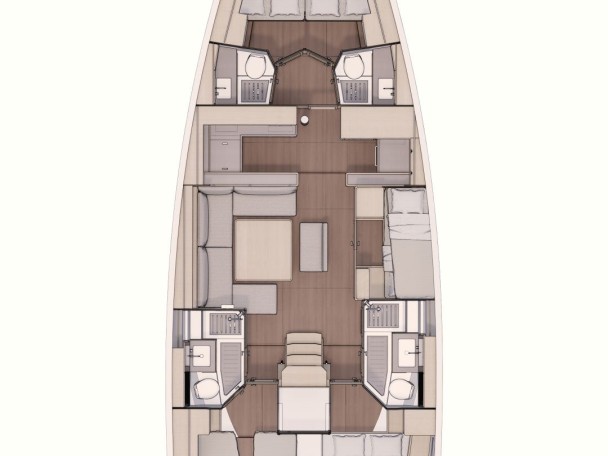 Yacht charter Furnari cheap Dufour 530