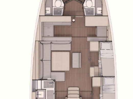 Boat rental Dufour Dufour 530 in Palermo on Samboat