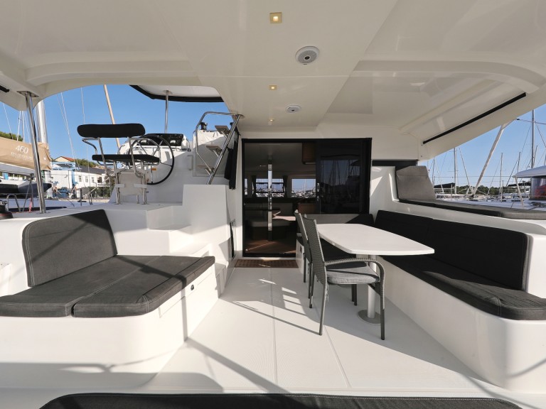 Bareboat Rental Catamaran Lagoon with a boat licence