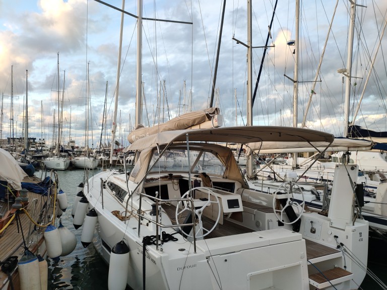 Dufour Dufour 430 Grand Large charter bareboat or captained in  Palermo
