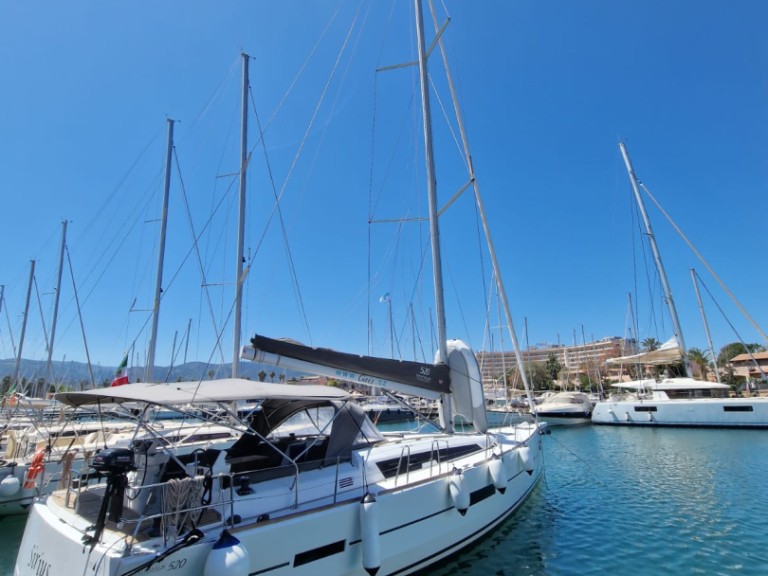 Dufour Dufour 520 Grand Large charter bareboat or captained in  Furnari