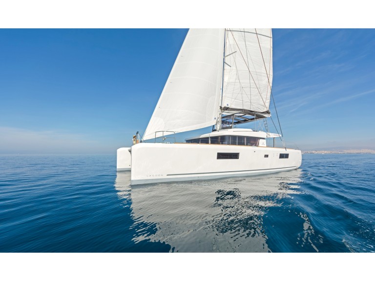 Bareboat Rental Catamaran Lagoon with a boat licence