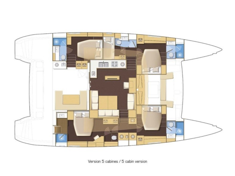 Lagoon Lagoon 560 S2 in Alimos on SamBoat