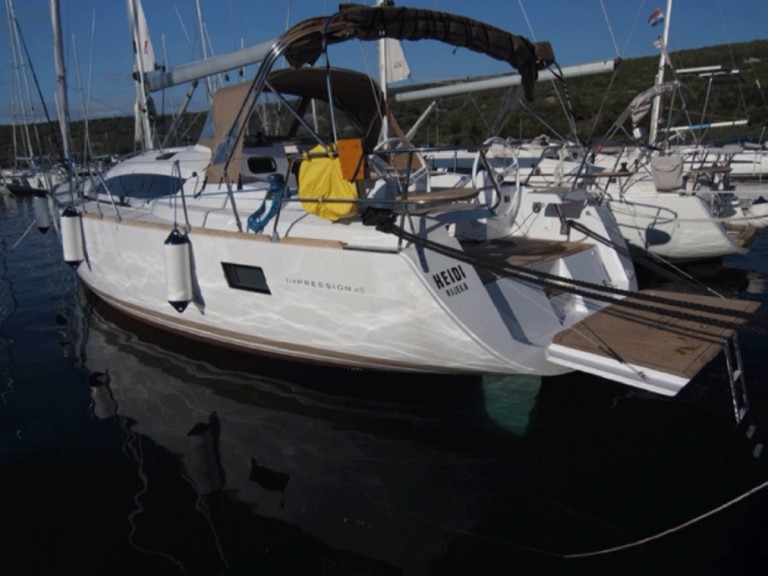 Sailboat rental in Marina Punat - Elan Impression 45