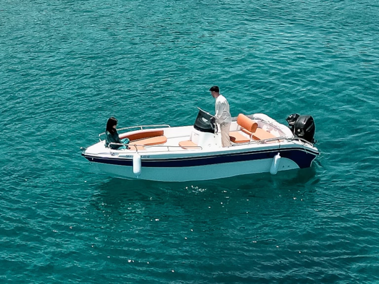 Motorboat rental in Rhodes (City) - Poseidon BLU WATER 185