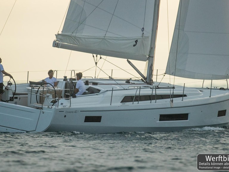 Bareboat Rental Sailboat Bénéteau with a boat licence