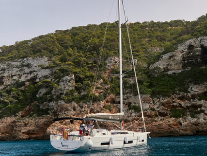 Dufour Dufour 470 charter bareboat or captained in  Sant Antoni de Portmany