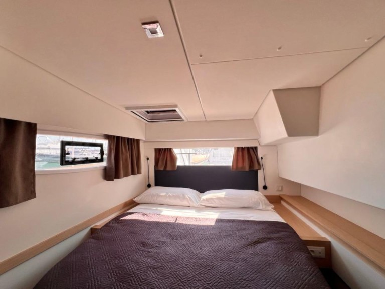Catamaran rental with or without captain Fountaine Pajot Salerno