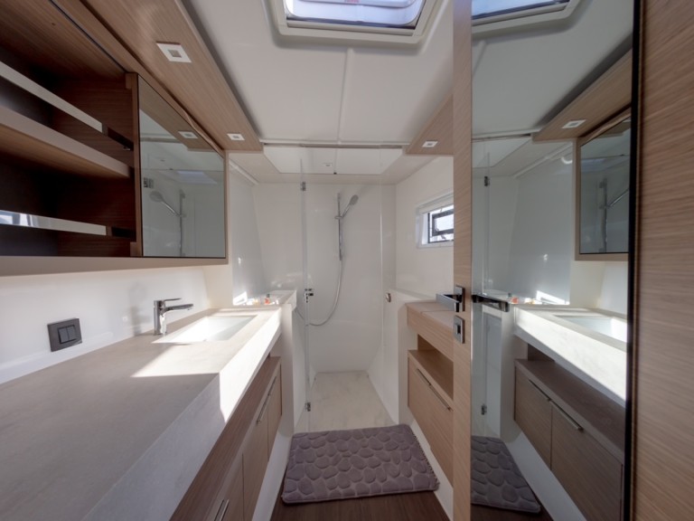 Lagoon Lagoon 46 charter bareboat or captained in  Ajaccio