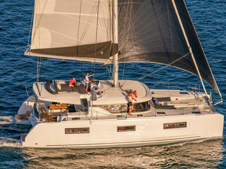 Bareboat Rental Catamaran Lagoon with a boat licence