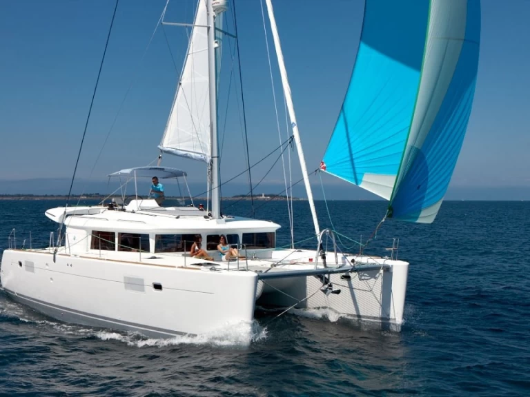Bareboat Rental Catamaran Lagoon with a boat licence