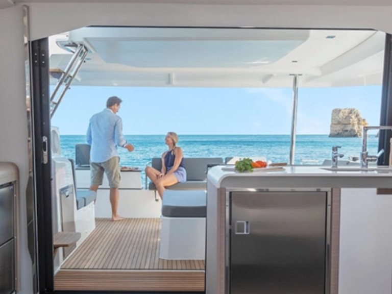 Bareboat Rental Catamaran 1 with a boat licence