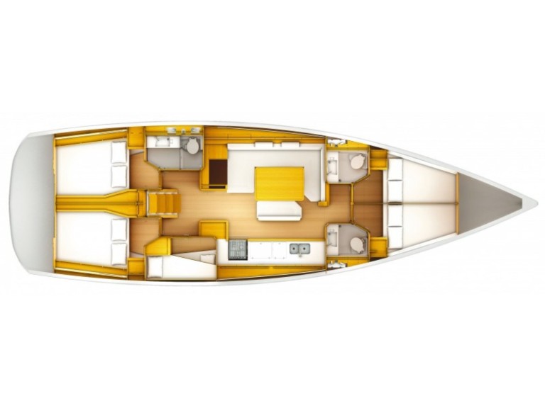 Jeanneau Sun Odyssey 519 charter bareboat or captained in  Las Galletas