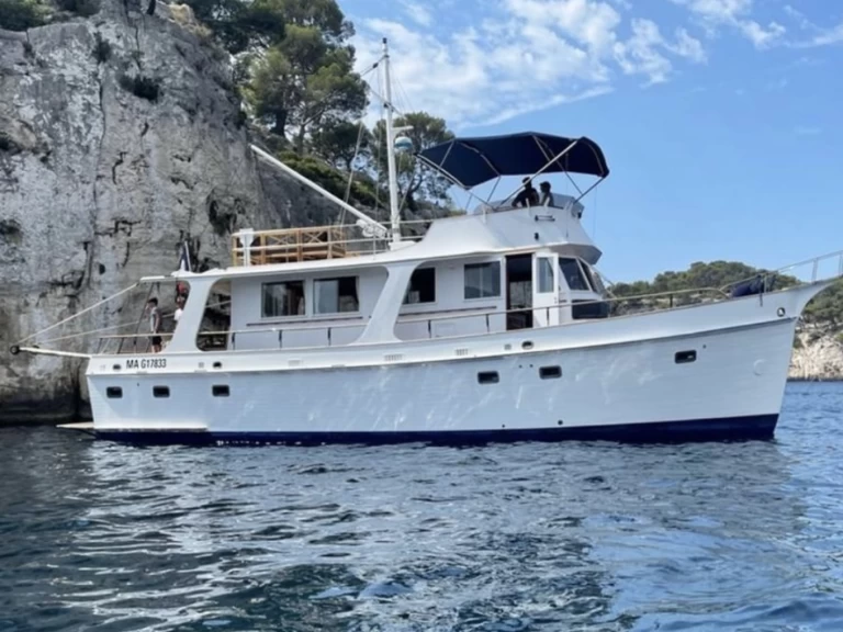 Grand Banks Grand Banks 50 charter bareboat or captained in  Marseille